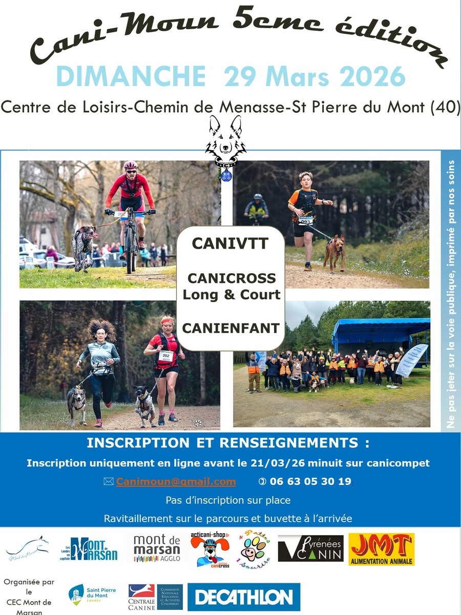 Informations canimoun 5ème edition