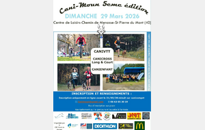 Canimoun 5ème edition : les photos et les résultats de la journée sont à disposition